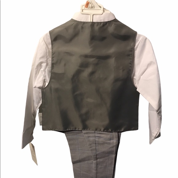 🆕 Nautica Toddler Grey 4pc Vest Set - Picture 3 of 4